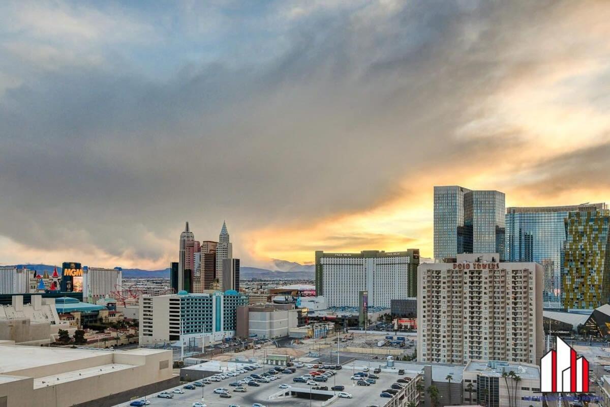 Mgm Signature-18-701 1Br2Ba Strip View Balcony Las Vegas Bagian luar foto