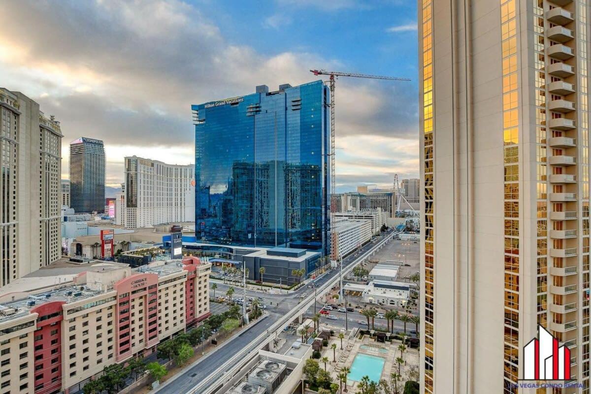 Mgm Signature-18-701 1Br2Ba Strip View Balcony Las Vegas Bagian luar foto