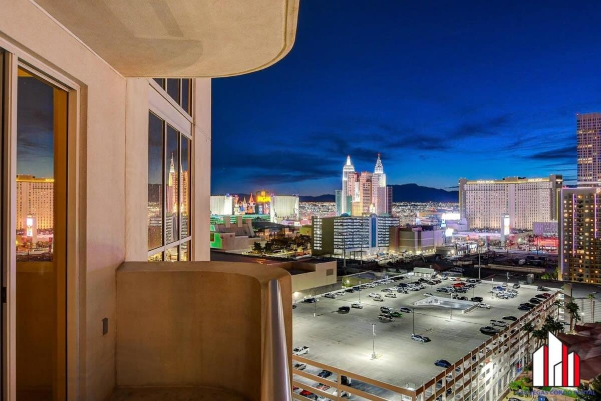Mgm Signature-18-701 1Br2Ba Strip View Balcony Las Vegas Bagian luar foto